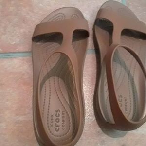 Tan sandals